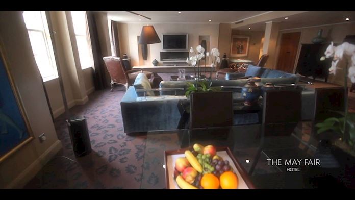The Azure Suite at The May Fair hotel - video thumbnail