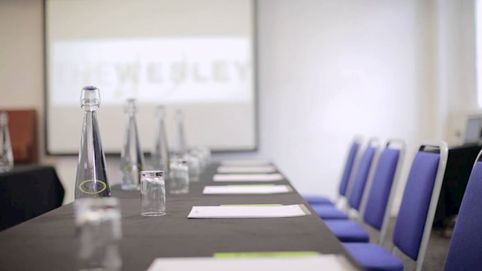 Meeting Room up to 100 delegates at The Wesley Euston Hotel in London - video thumbnail