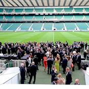 Pitch-side Reception - Twickenham Stadium