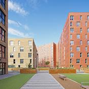 Outdoor view of residence - University of Salford