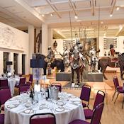 War Gallery set for Leeds Big Sleepover Dinner - NEW DOCK Hall and Royal Armouries Museum