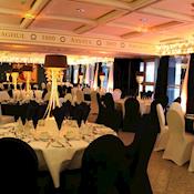Wellington Suite set for a Hollywood Evening - NEW DOCK Hall and Royal Armouries Museum