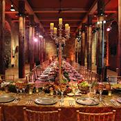 Medieval dinner in the White Tower - HM Tower of London