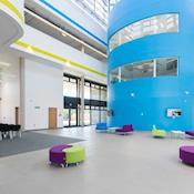 Atrium and Auditorium - Innovation Birmingham Campus