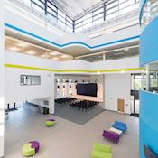 Atrium and Auditorium - Innovation Birmingham Campus