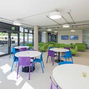 iCentrum Cafe area - Innovation Birmingham Campus