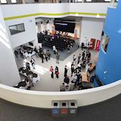 Atrium and Auditorium - Innovation Birmingham Campus