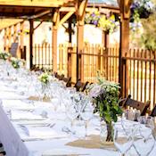 Banqueting at The Italian Garden - Orchardleigh Estate