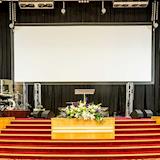 Main Stage and projector